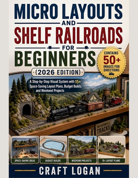 Micro Layouts and Shelf Railroads for Beginners (2026 Editio ... - cover