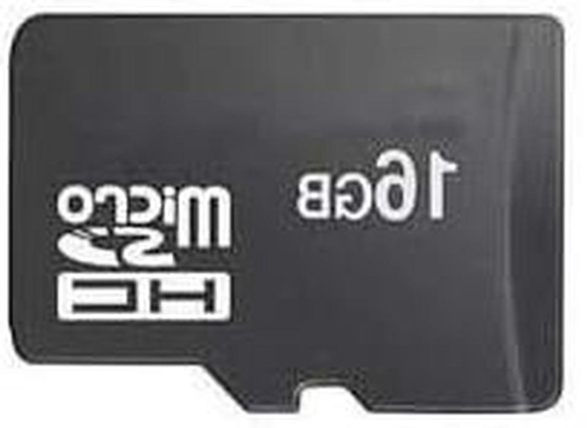 MicroSD-kaart - Geheugenkaart Adapter - Opslag Uitbreiden - Klasse 10 Snelheid - 16 GB - Zwart