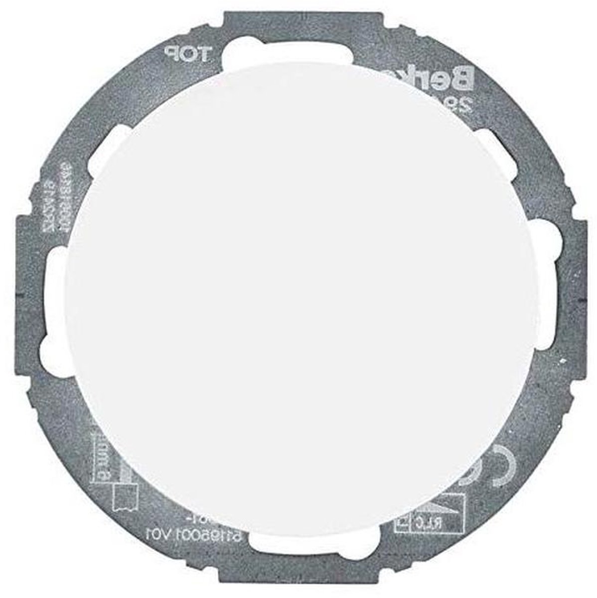 Draa dimmerschakelaar - Universele dimmer - Licht Regelen - LED Compatibel - Inbouwmontage - Wit