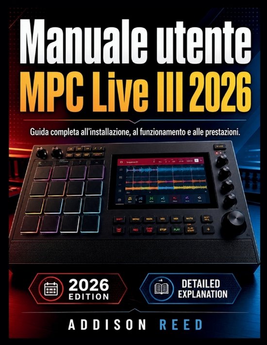 Manuale utente MPC Live III 2026 - cover