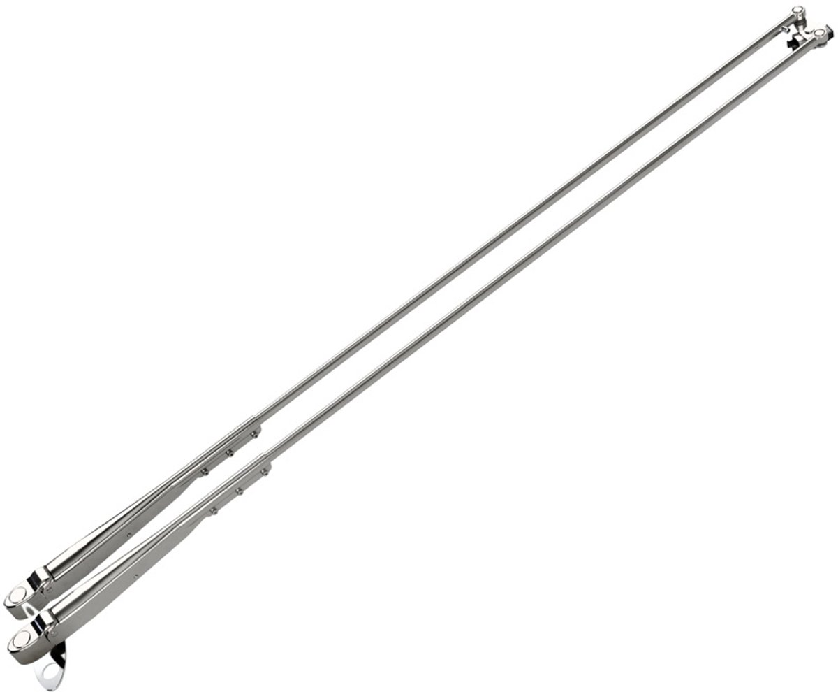 Roca Parallelarm W50, RVS electr.gepolijst, 920-1100mm