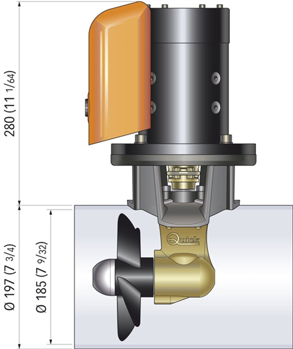 B.S. SINGLE 185MM