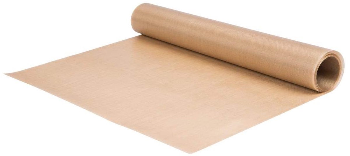 Herbruikbare Bakmat - Oven Liner - Bakken en Braden - Non-stick Oppervlak - 33x200cm - Wit