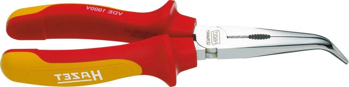 Vlakke Ronde Tang - Buigtang Gebogen - Klus Klussen - Ergonomische Handgrepen - 200 mm Lengte - Meerkleurig