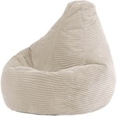 icon - Dalton Kinderzitzak Stoel - Ribfluweel - Beige