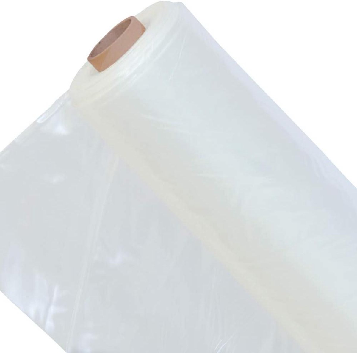 Kasfolie - Tuinfolie Broeikasfolie - Planten Kweken - UV-bestendig Robuust - 8m x 2m - Wit Transparant