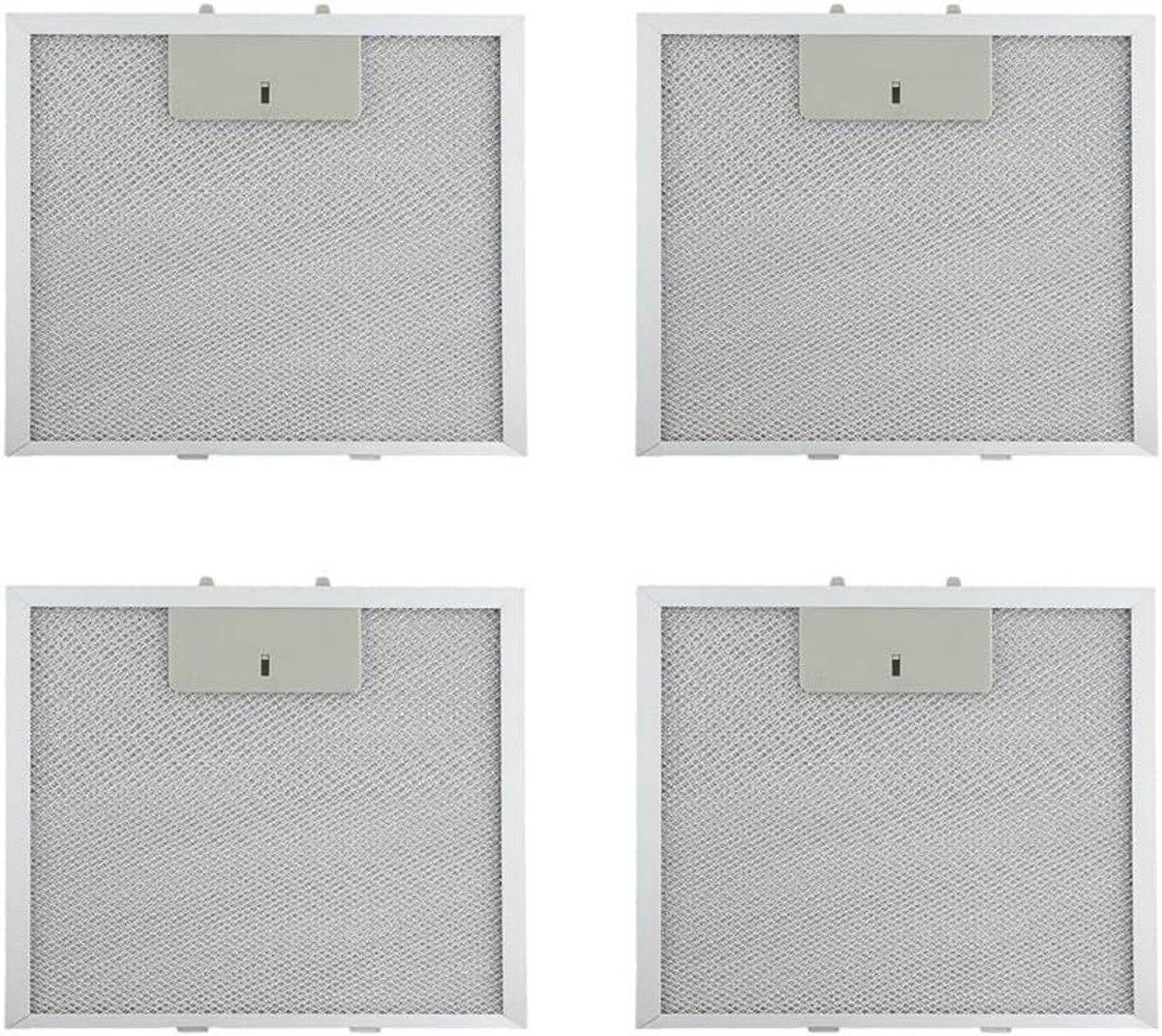 Afzuigkap Vetfilters - Metalen Gaasfilter - Keuken Schoonhouden - Universele Compatibiliteit - 270x250 mm - Zilver