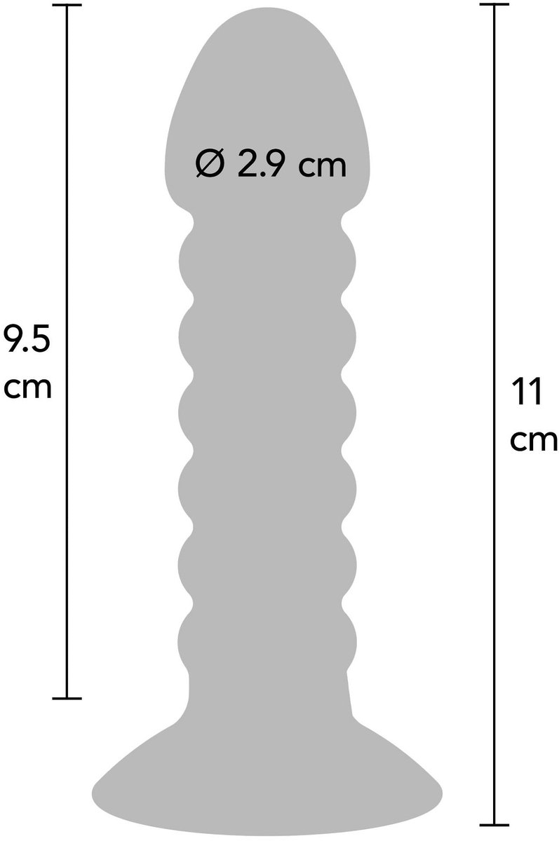 Vibrerende Anale Plug Gemiddeld