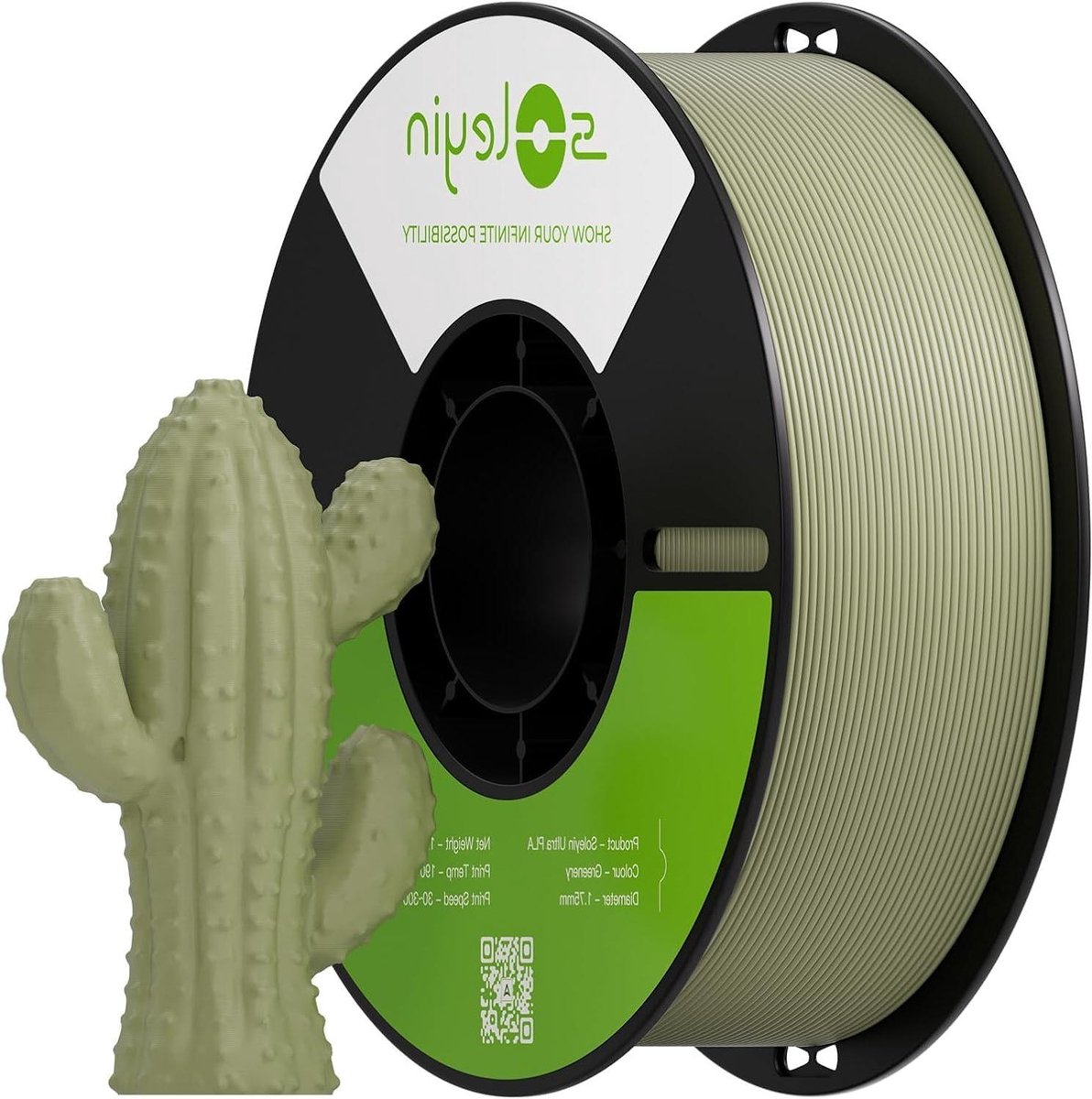 PLA filament - 3D printerdraad - 3D printen - Levende kleurovergangen - 175 mm - Groen