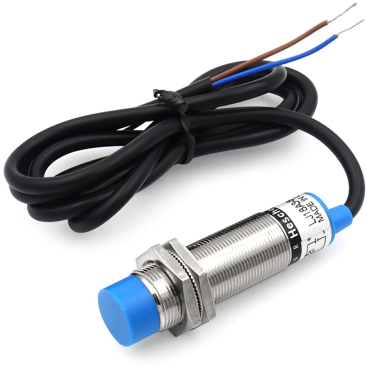 aladdien - Bewegingssensor - Inductieve nabijheidssensor - IP67 Bescherming - Blauw - 8 mm Detectieafstand