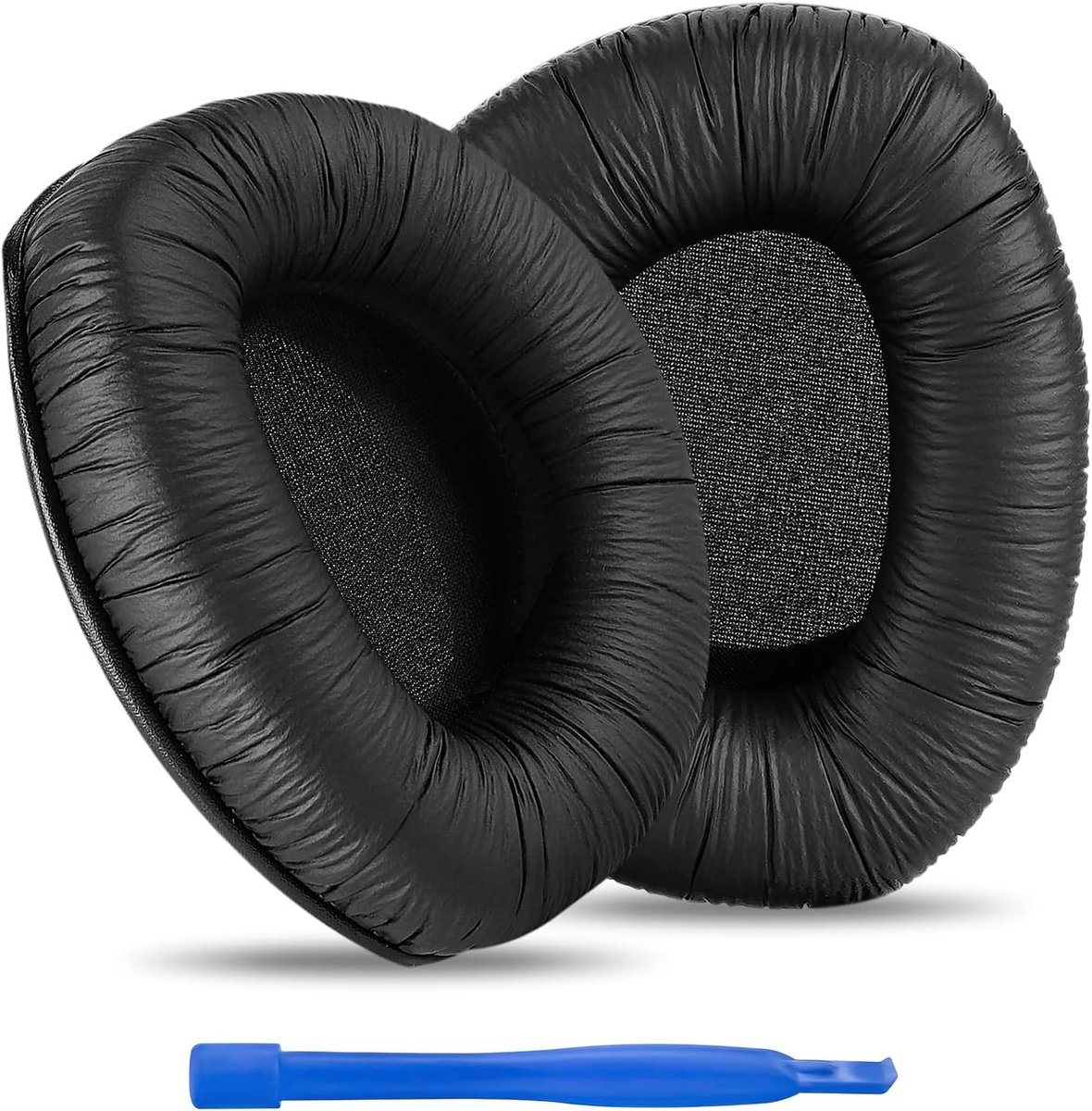 Vervangende Oorkussens voor Sennheiser RS160, HDR160, RS170, HDR170, RS180, HDR180 - Comfortabele Oorkappen van Faux Leer, Geschikt voor Hoofdtelefoons en Geluidskwaliteit Verbetering
