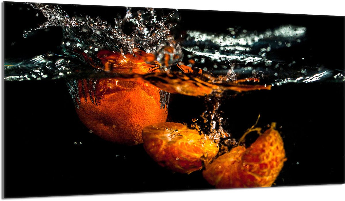 TMK ArtDeko Owoce Serie - Glasbeschermplaat - 90x52 cm - Keukendeksel - Snijplank
