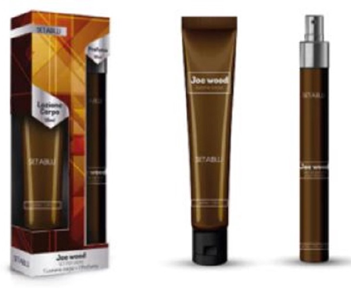 Setablu - joe wood - showergel en parfum voor mannen - 2x35ml