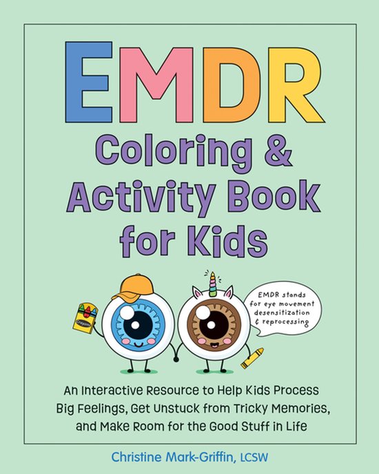 EMDR for Kids- EMDR Coloring & Activity Book for Kids - cover