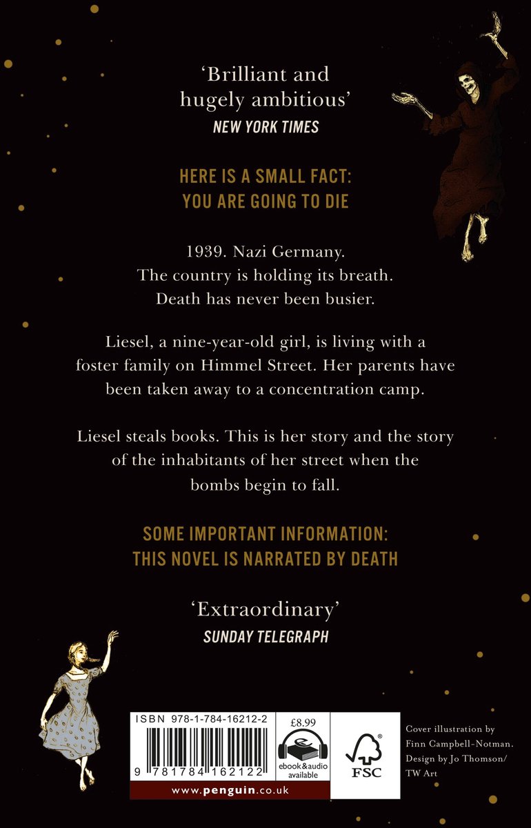 The Book Thief - back cover