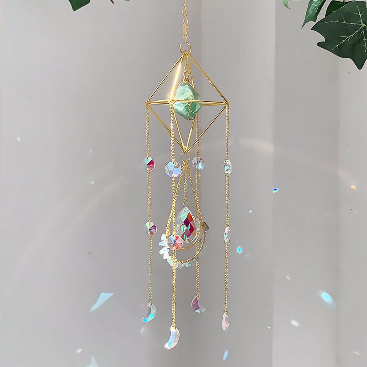 Zonnevanger met Groene Aventurijn – Geluk & Groei Decoratie