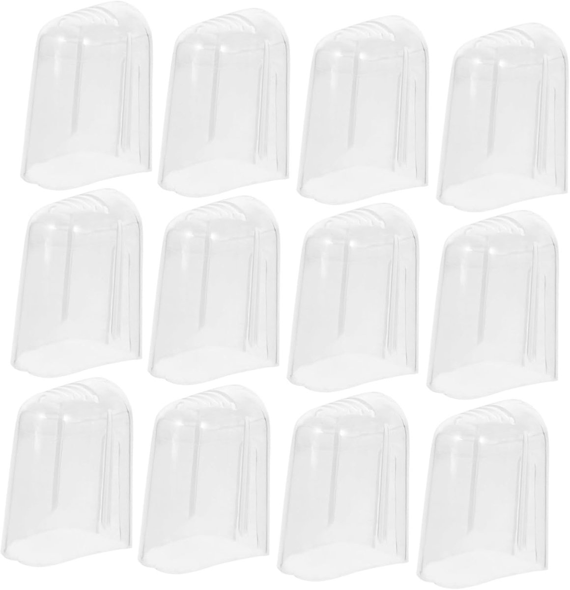 Tandenborstel Hoezen - Opzetborstel Beschermers - Hygiënisch Reizen - Lichtgewicht PP Materiaal - 2.5 cm - Zoals Getoond