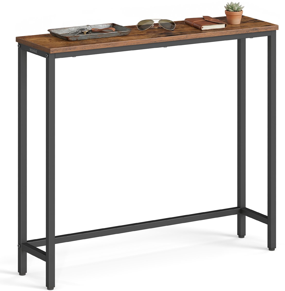 VASAGLE - Console Tafel - Met Monobloc Blad - Voor Woonkamer - Eenvoudige Montage - 1 Niveau