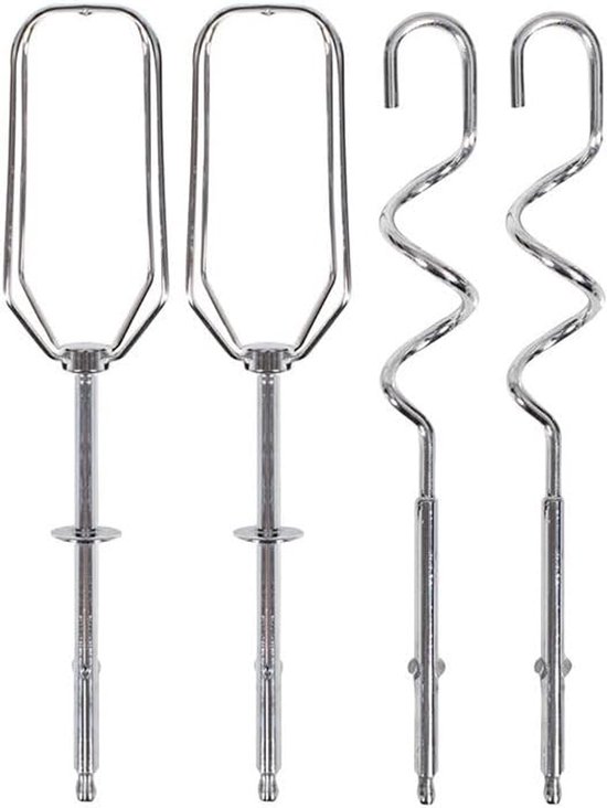 Elektrische Handmixer - Keukenmixer - Beslag Maken - 5 Snelheden Turbo - 18x8x14.5cm - Chili rood — afbeelding 4