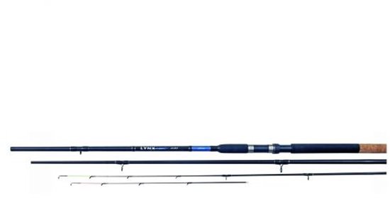Albatros Lynx Feeder 330cm - 3-delige feederhengel met 2 verwisselbare toppen - ideaal voor lichte feedervisserij van Merkloos — afbeelding 2