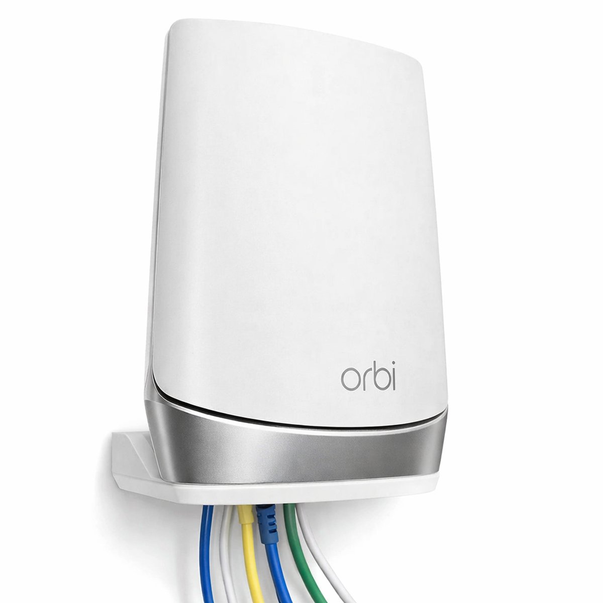 Wall Mount Beugel Geschikt voor Netgear Orbi RBK753 – Wandhouder voor Router en Satellite – Mesh WiFi Router Houder – Kabelmanagement – Wit