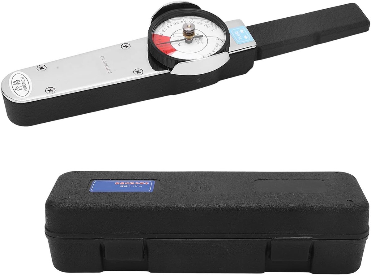 Momentsleutel Wijzerplaat - Momentmeter Handgereedschap - Nauwkeurig Aandraaien - Dubbele Modus Real-time - 02-1 Nm