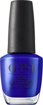 Flesje O.P.I. Nail Lacquer in de kleur 'Catch a Wave of Happiness', een levendige blauwe tint.