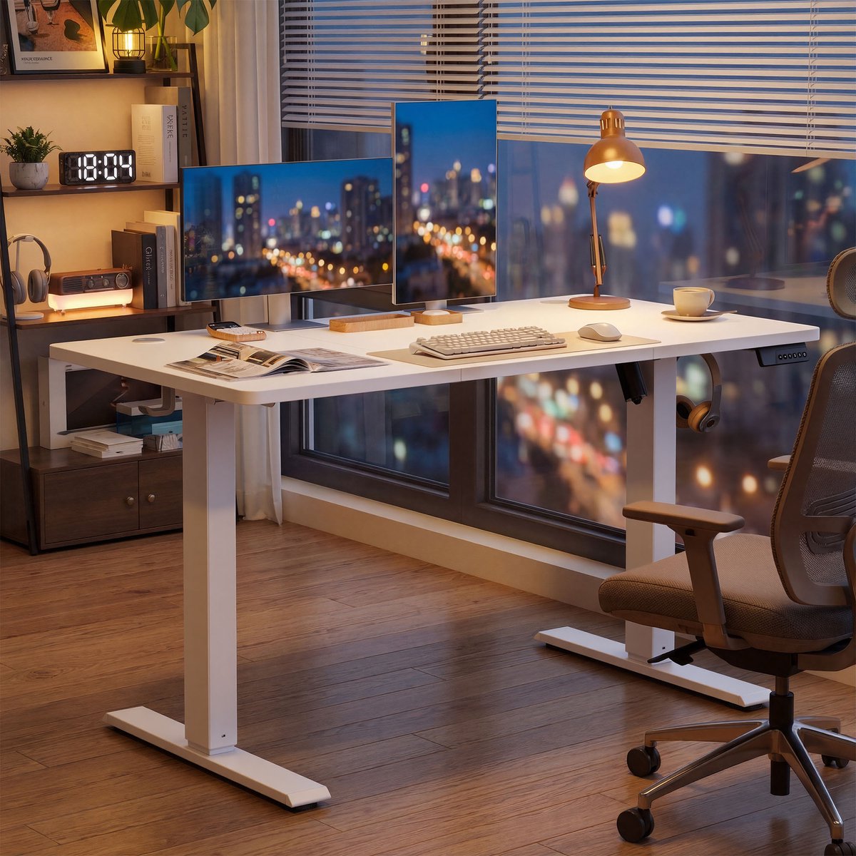 VASAGLE VASAGLE Zit-Sta Bureau - afbeelding 3
