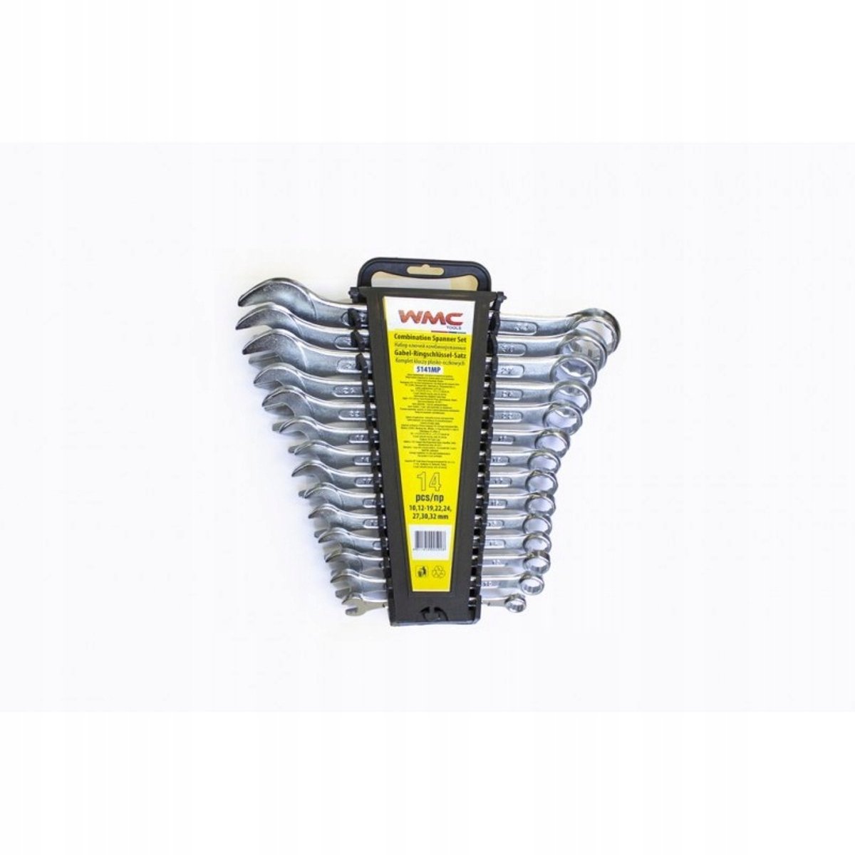 WMC 5141MP Serie - Ringsleutelset - 10-32 mm - 14-delig - Chroom-vanadiumstaal