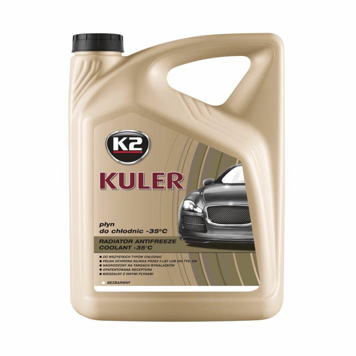 K2 Kuler Serie Koelvloeistof -35°C 5L Transparant