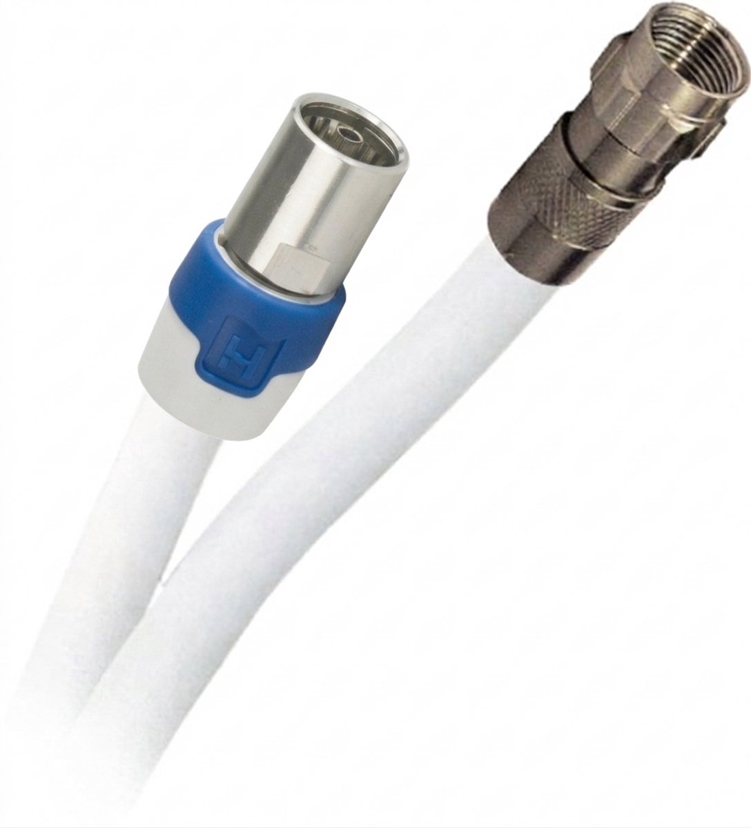 Coax aansluitkabel IEC Female / F-Connector tbv Ziggo aansluiting - modem 3 meter