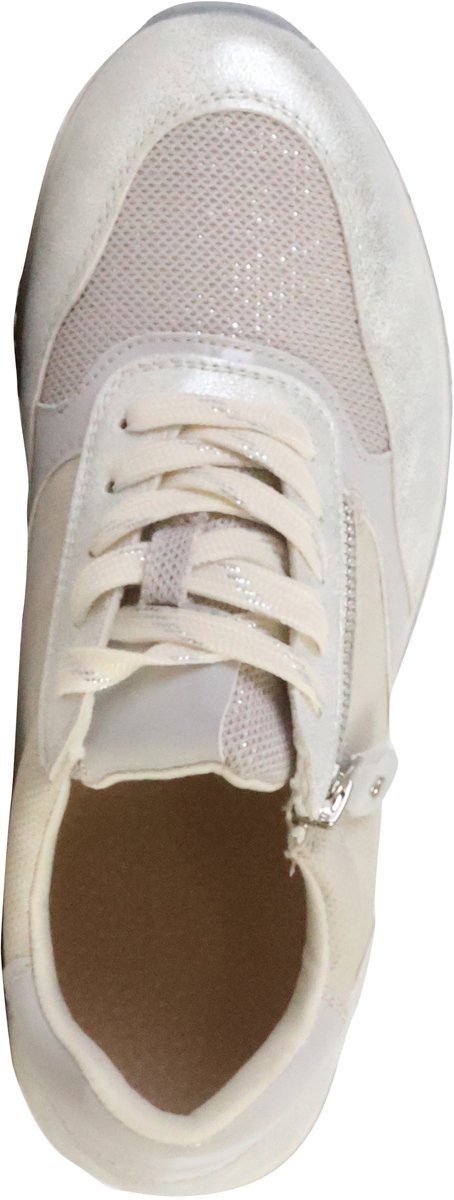 Leren sportschoenen