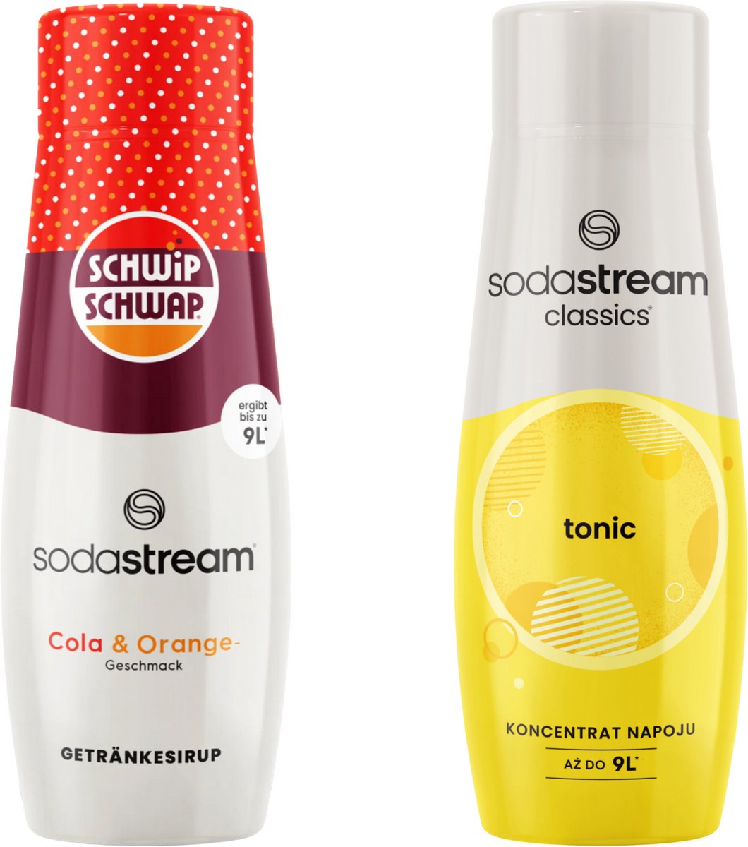 SodaStream - Shwip Shwap Serie - Cola oranje en Tonic Set