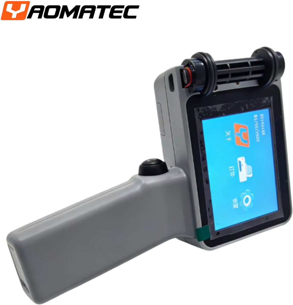 Yaomatec Inkjet - Handheld Printer - Printer - Inktjet - Logo Printer - Draagbare Printer - Datum Printer - 1 Cartridge
