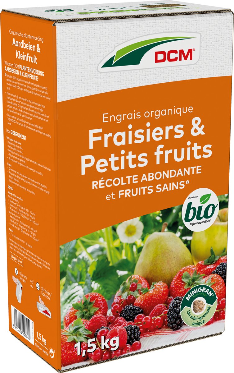 DCM AARDBEIEN/KLEINFRUIT 1,5KG