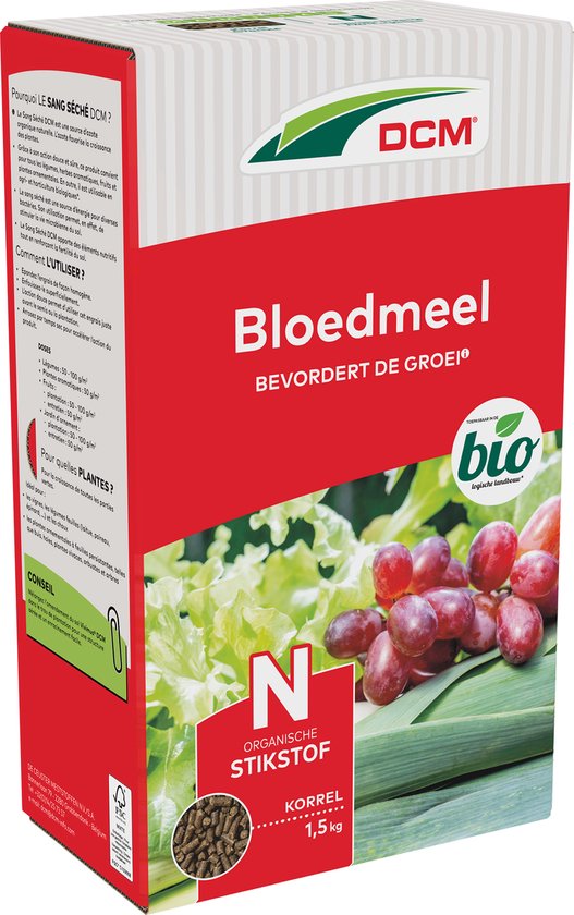 Verkleurde palmboom bladeren: oorzaken & oplossingen 11 DCM BLOEDMEEL 1,5KG