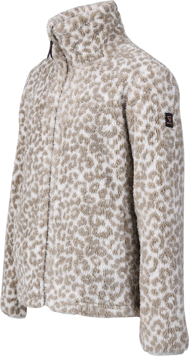 Brunotti Kyoti-Print Girls Fleece Leopard Snow