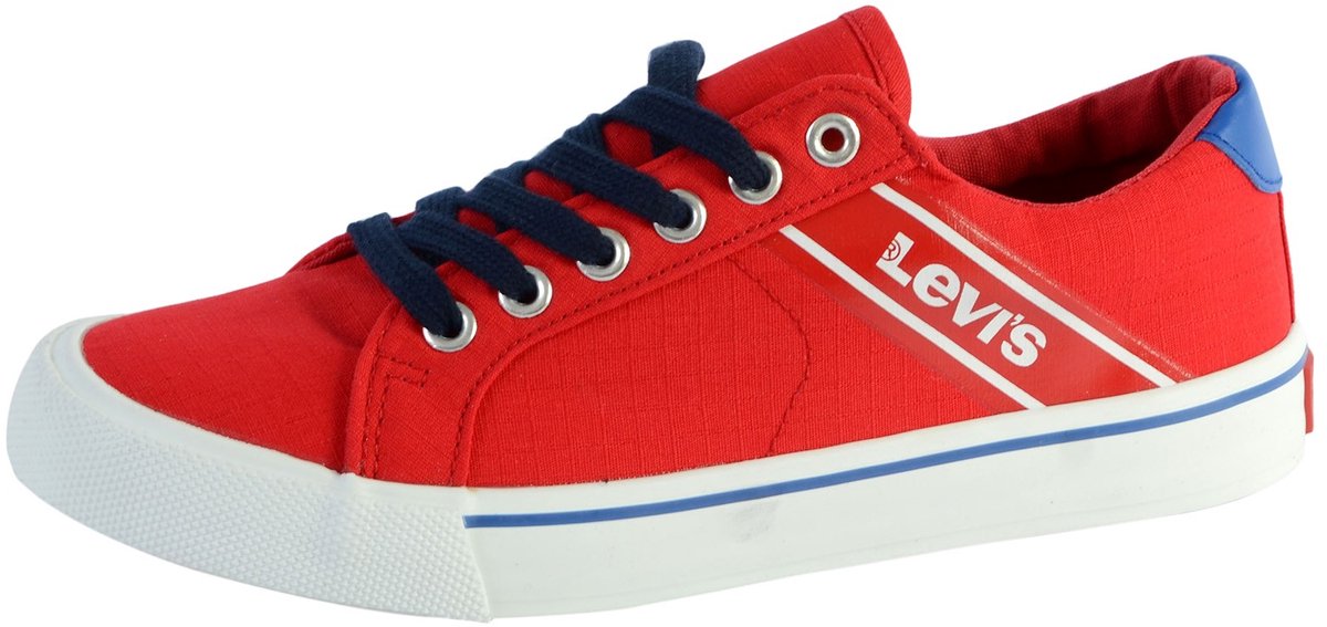 Levis Kingston Lace sneakers voor kinderen Rood