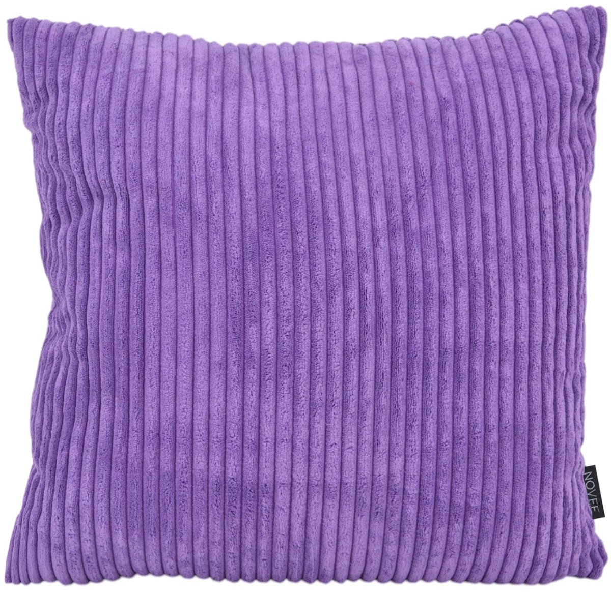 NOVÉE Sierkussen Corduroy Paars | 45 x 45 cm | Polyester