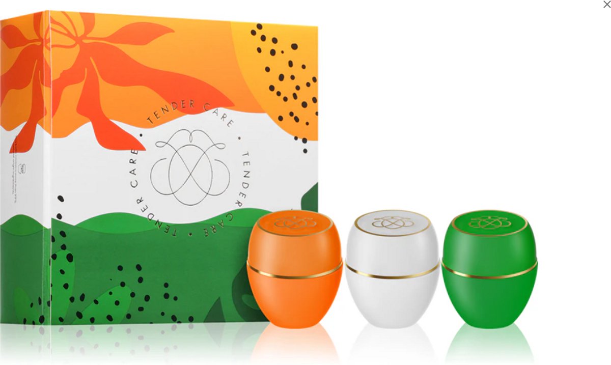 Oriflame - Tendercare in lux doosje - Wonderpotjes set van 3 -Tender care - Wonderpotje - Bijenwas - Verzorging