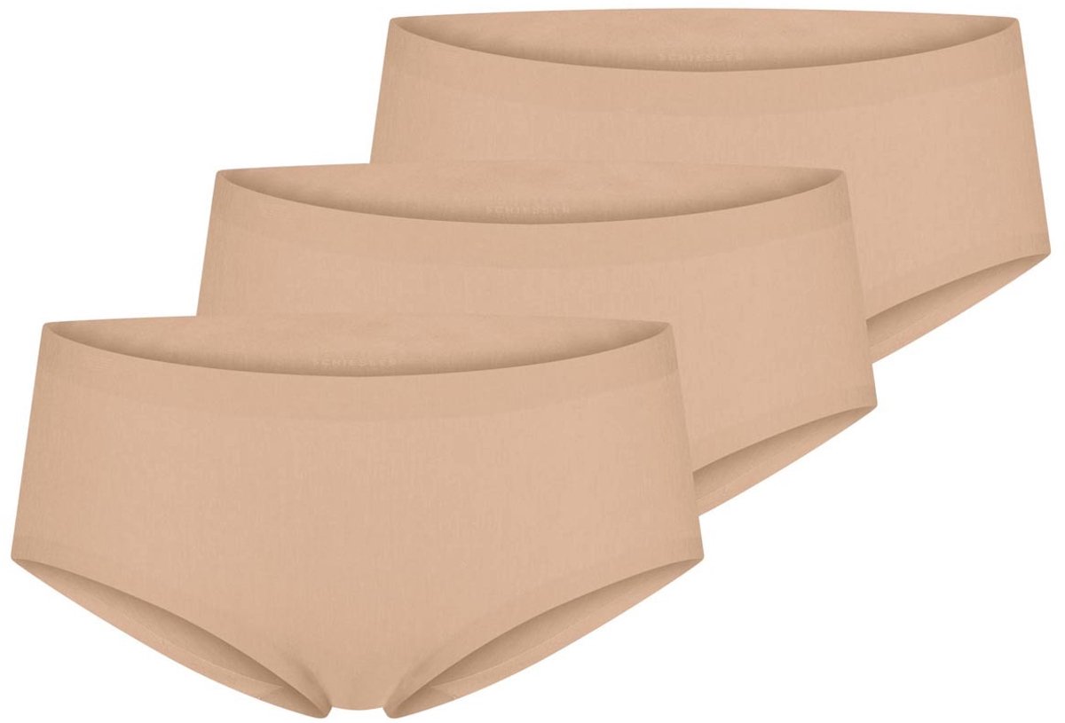Schiesser Dames naadloze panty 3 pack Invisible Cotton