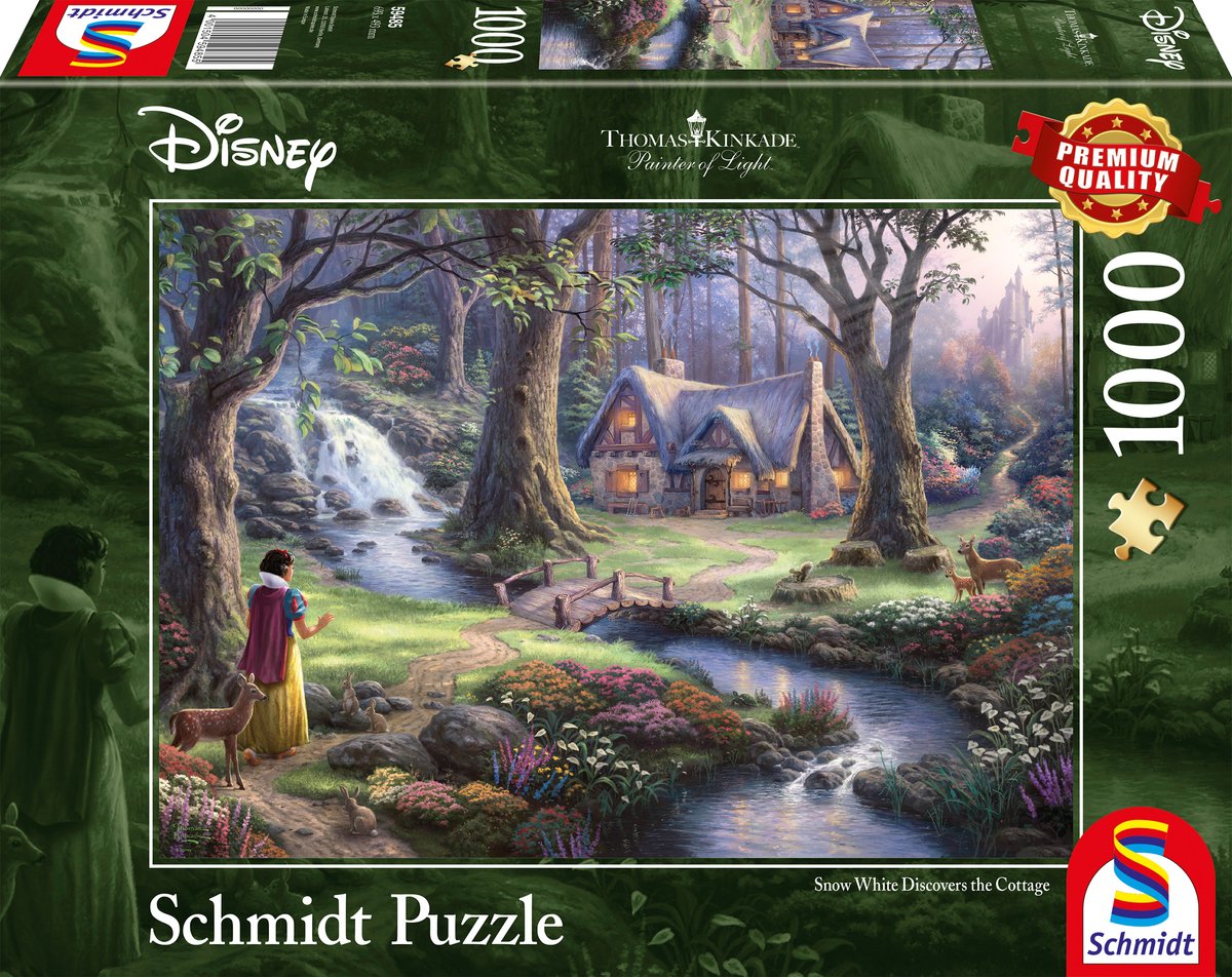 Disney Snow White (1000ST) - Puzzel — afbeelding 3