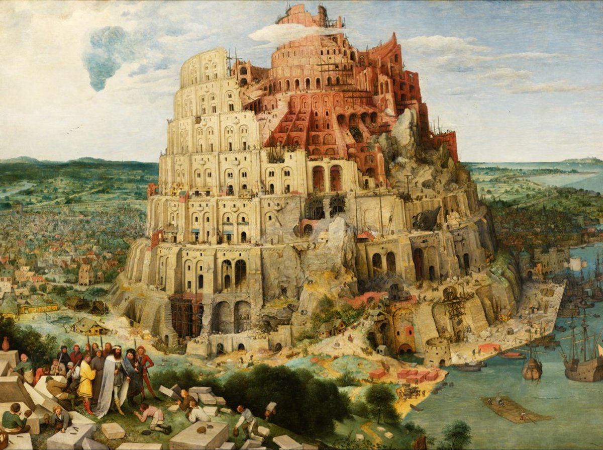 Grafika puzzel Brueghel Pieter: De Toren van Babel 1563 - 2000 stukjes.