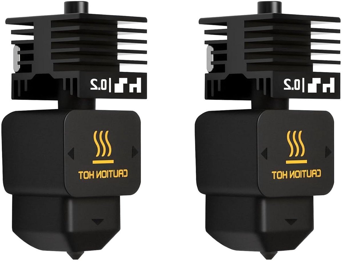 Hotend Kit - 3D Printer Onderdelen - Precisie Printen - 0.2mm Gehard Staal - 2 Stuks