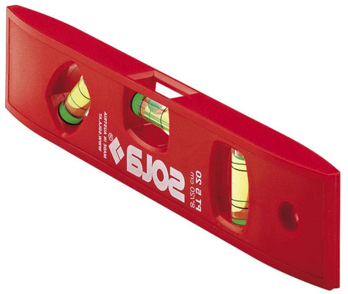 Digitale Waterpas - Torpedo Waterpas - Nauwkeurig Meten - Met Display - 200 mm - Rood