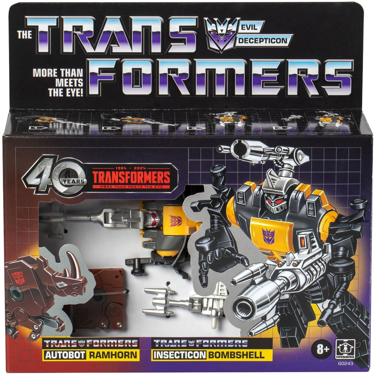 Transformer generations ramhorn bombshell speelgoedfiguur multicolor.