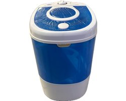 DnA® Mini Wasmachine - Camping Wasmachine - Kleine Wasmachine - Blauw - ‎40cm x 35cm x 55cm