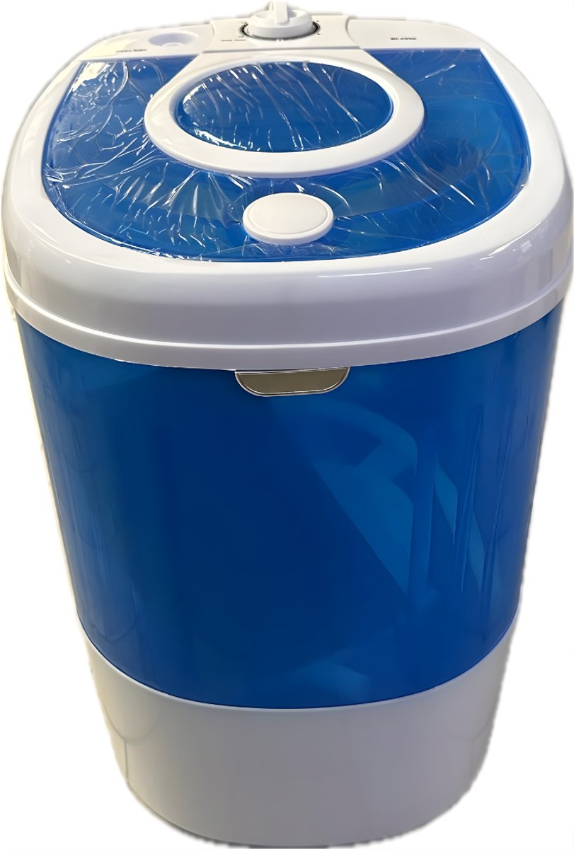 DnA® Mini Wasmachine - Camping Wasmachine - Kleine Wasmachine - Blauw - 40cm x 35cm x 55cm