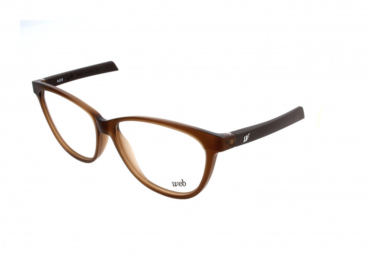 Web WE5189 Matte dark brown 53/13/140 WOMAN Brilmonturen