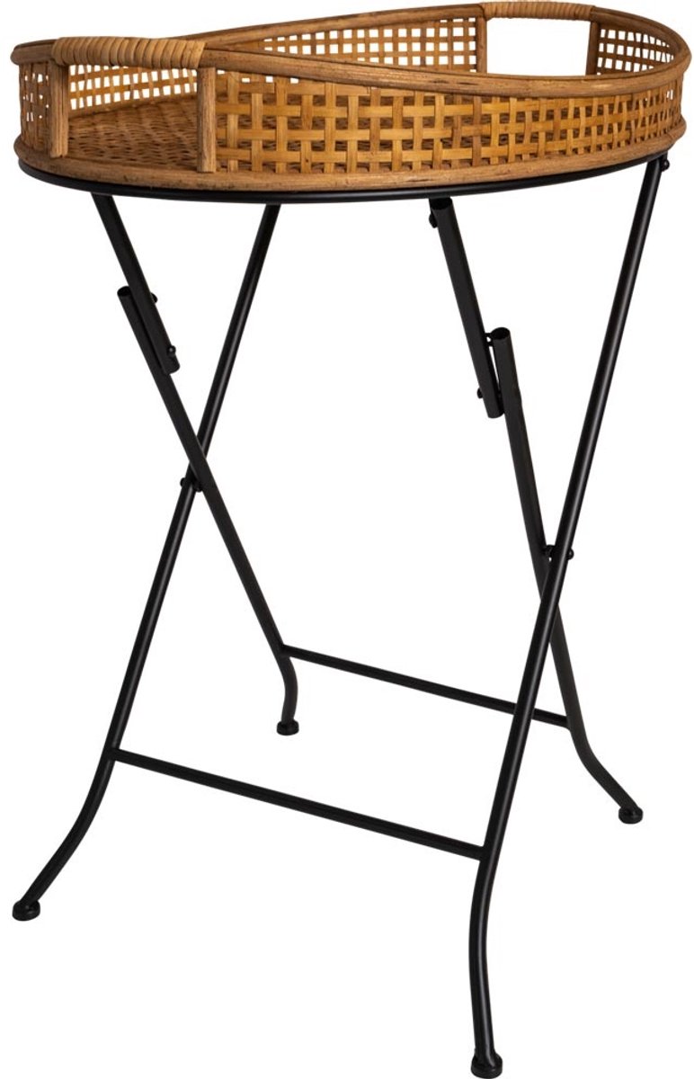 Lesli Living - Tuintafel Levi - Bruin - 62x43x69,5cm